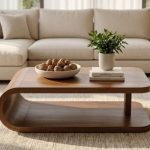 solid walnut coffee table Egypt